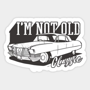 Cruising in Style: Classic and Timeless Sticker